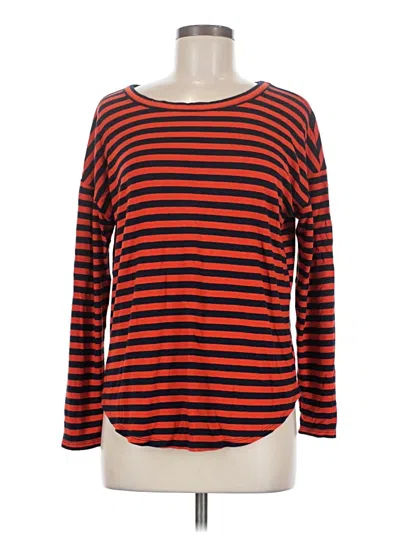 Pre-owned Lou & Grey Long Sleeve T-shirt In Red