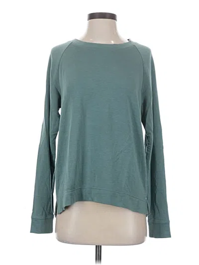 Pre-owned Lou & Grey Long Sleeve T-shirt In Teal