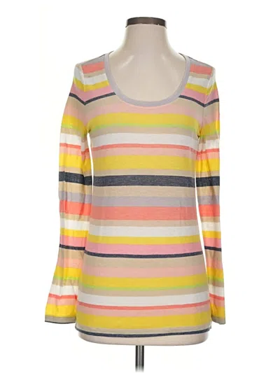 Pre-owned Lou & Grey Long Sleeve T-shirt In Yellow