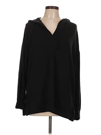Pre-owned Lou & Grey Poncho In Black