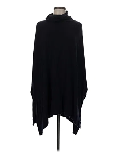 Pre-owned Lou & Grey Poncho In Black