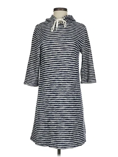 Pre-owned Lou & Grey Poncho In Blue