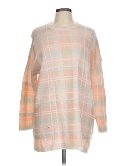 Pre-owned Lou & Grey Poncho In Orange