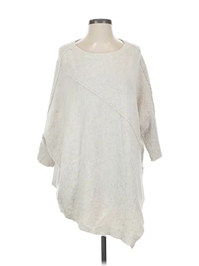 Pre-owned Lou & Grey Poncho In White