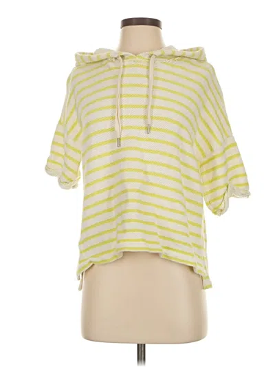 Pre-owned Lou & Grey Poncho In Yellow