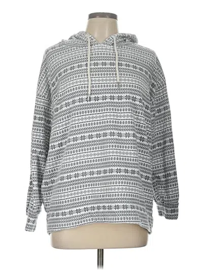 Pre-owned Lou & Grey Pullover Hoodie In Gray