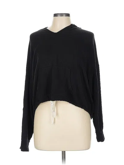 Pre-owned Lou & Grey Pullover Sweater In Black