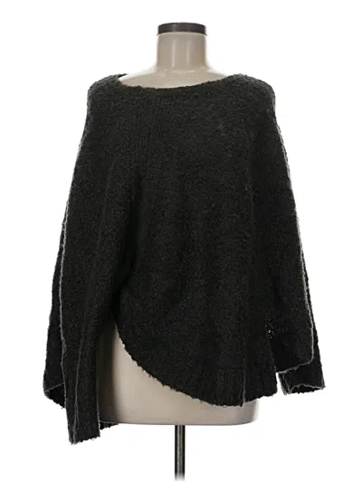 Pre-owned Lou & Grey Pullover Sweater In Black