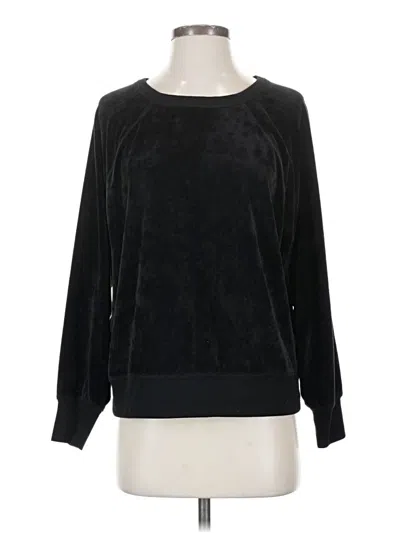 Pre-owned Lou & Grey Pullover Sweater In Black