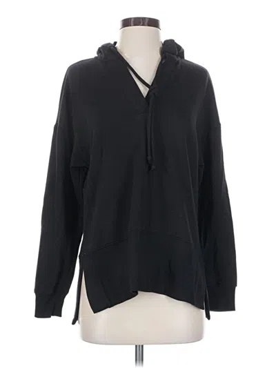 Pre-owned Lou & Grey Pullover Sweater In Black