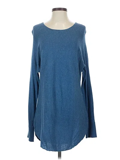 Pre-owned Lou & Grey Pullover Sweater In Blue