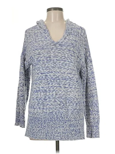 Pre-owned Lou & Grey Pullover Sweater In Blue