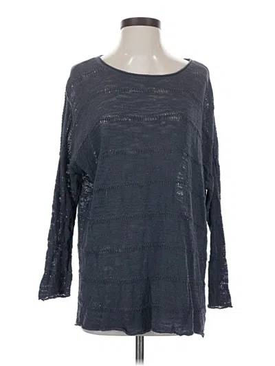 Pre-owned Lou & Grey Pullover Sweater In Blue