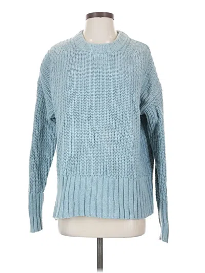 Pre-owned Lou & Grey Pullover Sweater In Blue