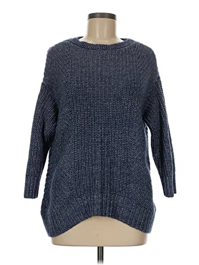 Pre-owned Lou & Grey Pullover Sweater In Blue