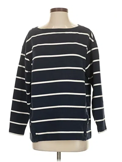 Pre-owned Lou & Grey Pullover Sweater In Blue