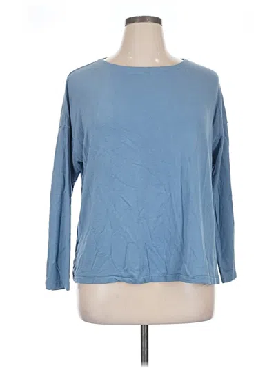 Pre-owned Lou & Grey Pullover Sweater In Blue
