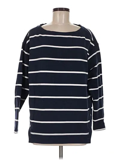 Pre-owned Lou & Grey Pullover Sweater In Blue