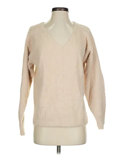 Pre-owned Lou & Grey Pullover Sweater In Brown