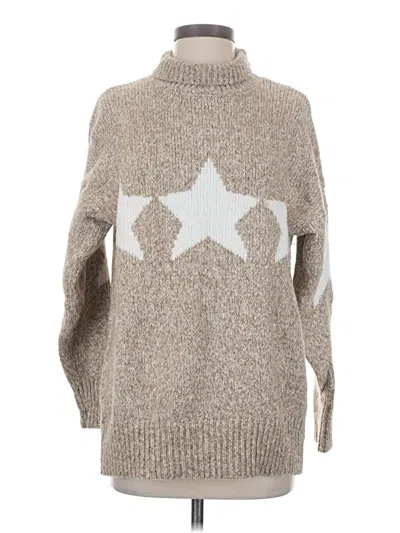 Pre-owned Lou & Grey Pullover Sweater In Brown
