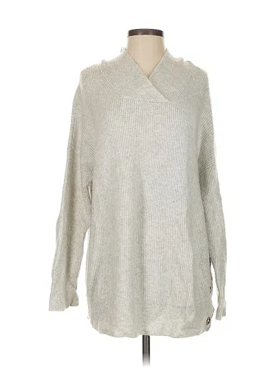 Pre-owned Lou & Grey Pullover Sweater In Gray