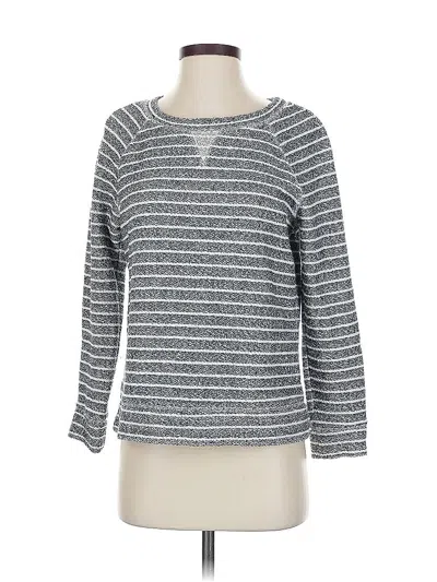 Pre-owned Lou & Grey Pullover Sweater In Gray
