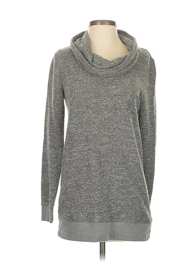 Pre-owned Lou & Grey Pullover Sweater In Gray