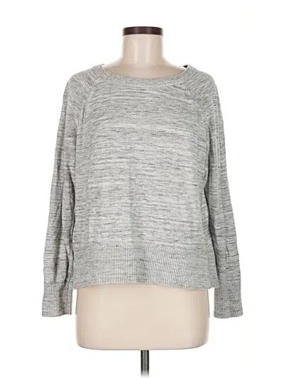 Pre-owned Lou & Grey Pullover Sweater In Gray