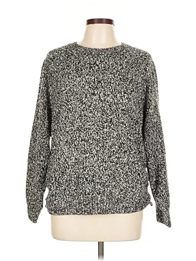 Pre-owned Lou & Grey Pullover Sweater In Gray