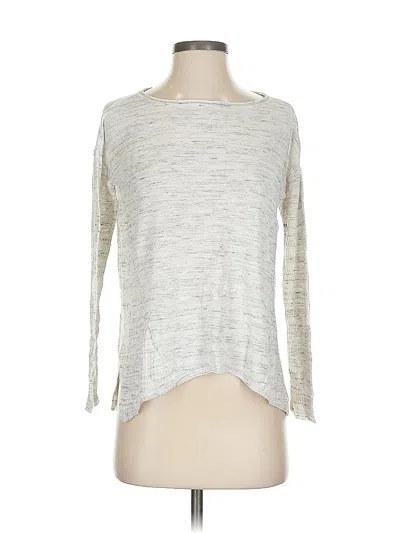 Pre-owned Lou & Grey Pullover Sweater In Gray