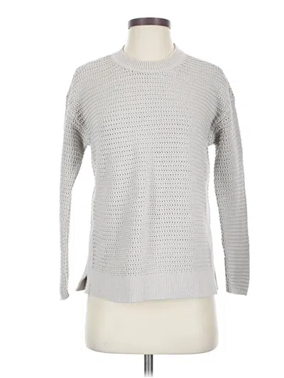Pre-owned Lou & Grey Pullover Sweater In Gray