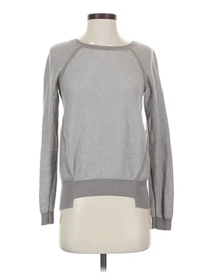 Pre-owned Lou & Grey Pullover Sweater In Gray