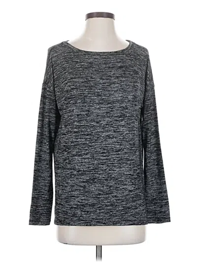 Pre-owned Lou & Grey Pullover Sweater In Gray