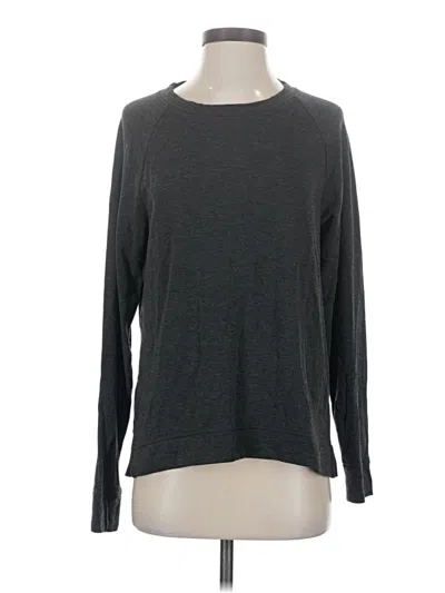 Pre-owned Lou & Grey Pullover Sweater In Gray