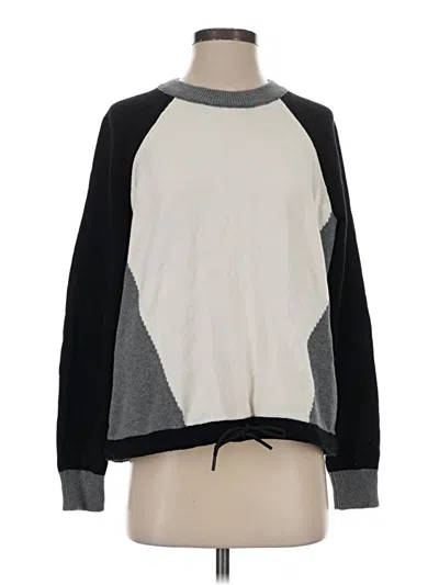 Pre-owned Lou & Grey Pullover Sweater In Gray