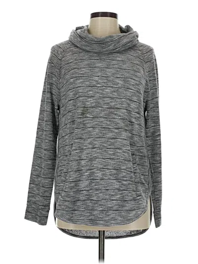 Pre-owned Lou & Grey Pullover Sweater In Gray