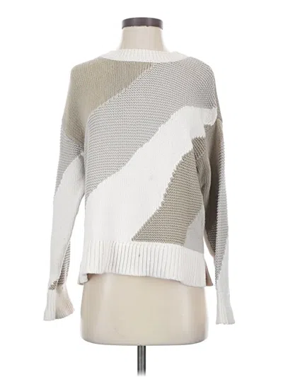 Pre-owned Lou & Grey Pullover Sweater In Gray