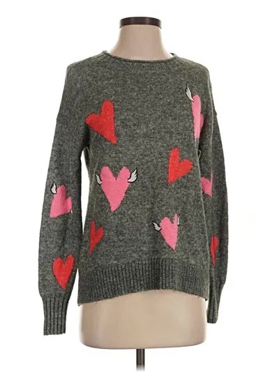 Pre-owned Lou & Grey Pullover Sweater In Gray