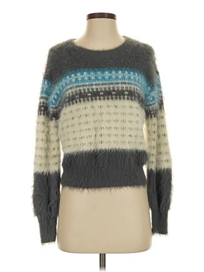 Pre-owned Lou & Grey Pullover Sweater In Gray