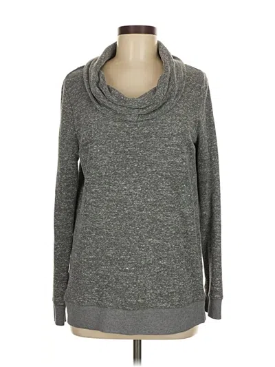 Pre-owned Lou & Grey Pullover Sweater In Gray