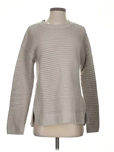Pre-owned Lou & Grey Pullover Sweater In Gray