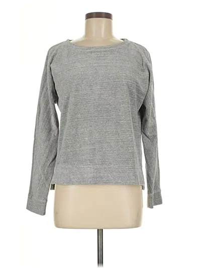 Pre-owned Lou & Grey Pullover Sweater In Gray