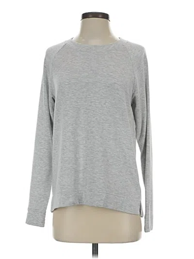 Pre-owned Lou & Grey Pullover Sweater In Gray