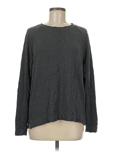 Pre-owned Lou & Grey Pullover Sweater In Gray