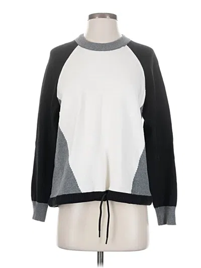Pre-owned Lou & Grey Pullover Sweater In Gray