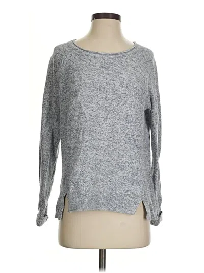 Pre-owned Lou & Grey Pullover Sweater In Gray