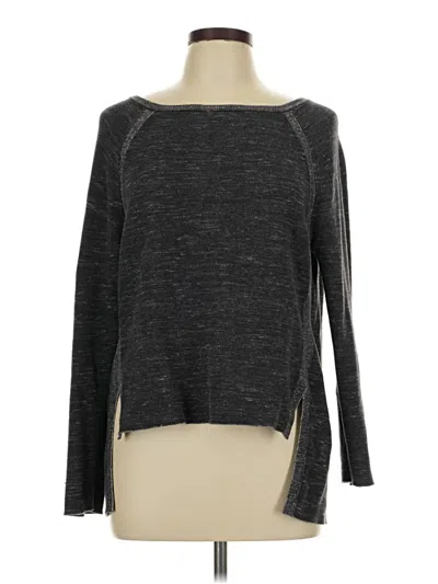 Pre-owned Lou & Grey Pullover Sweater In Gray