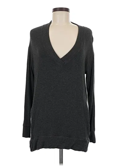 Pre-owned Lou & Grey Pullover Sweater In Gray