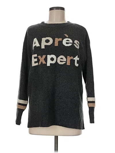 Pre-owned Lou & Grey Pullover Sweater In Gray