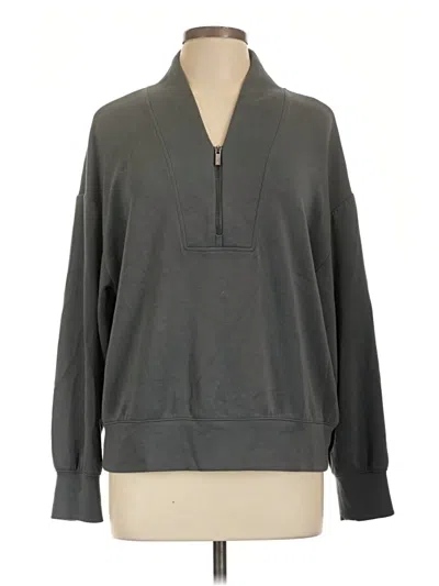 Pre-owned Lou & Grey Pullover Sweater In Gray